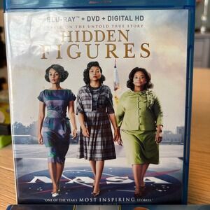20th Century Fox Hidden Figures Blu-ray DVD Combo Set Historical Drama NASA